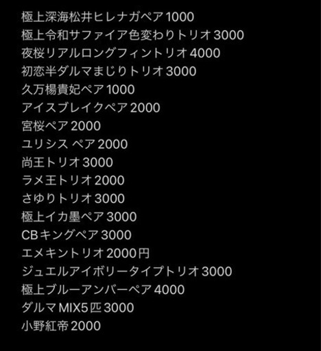 メダカ　psb ミジンコ　ヒメタニシ　淡水シジミ　シジミ　金魚