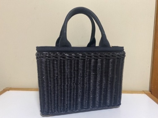 PRADA プラダ　カゴバック　ハンドバック　ショルダーバック