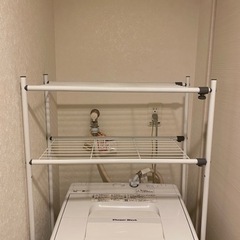 【決まりました】【無料】ランドリーラック