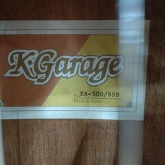 K-Garage エレアコギター EA-500/RSBの画像