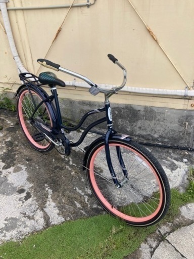(取引中) 美品　自転車　ビーチクルーザー