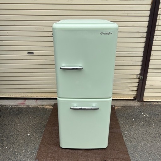 ［100565］2019年製　e angle ノンフロン冷凍冷蔵庫　149L