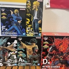 新品未開封 ヒロアカ 1番くじ 意志 フィギュアセット