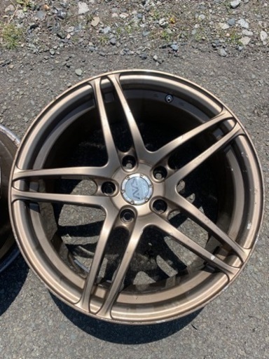 AVSモデル5 17インチ8j＋38 二本