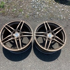 AVSモデル5 17インチ8j＋38 二本