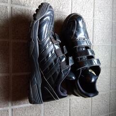アップシューズ　adidas(ブラック)の画像