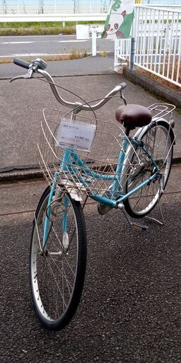 ★ジモティ割あり★  軽快車 26インチ 水色 クリーニング済み SJ2125