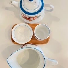 中国茶器セット☆5人用【美品】の画像