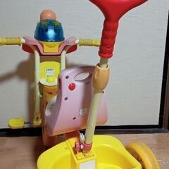 アンパンマンの三輪車の画像