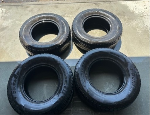 No.761 ダンロップ ウィンターマックス 265/70R/16 2019年製造 プラド サーフ 他 4本セット 冬タイヤ