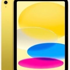 iPad 第10世代(最新型)イエロー 64GB Wi-Fi  新品同様AppleCare24年12月まで