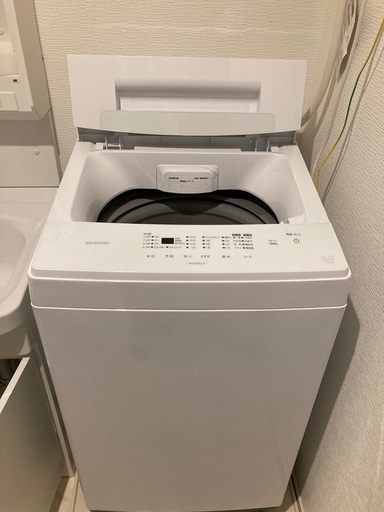 数回使用のみ/アイリスオーヤマ洗濯機