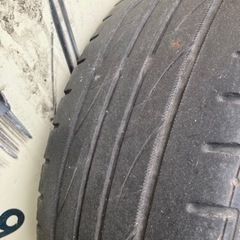 軽用17インチ中古アルミセット165/40-17タイヤは溝なしの画像