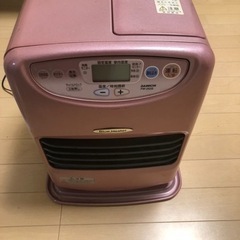 決まりました。石油ファンヒーター