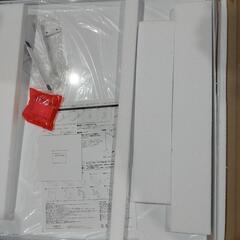 450 山崎実業(Yamazaki) キッチン 自立式 スチールパネル 縦型 ホワイト 約W56XD14XH51.5cm タワー 浮かせる収納 簡単取り付け 5124の画像
