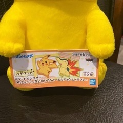 ポケットモンスター　ピカチュウ　ぬいぐるみの画像