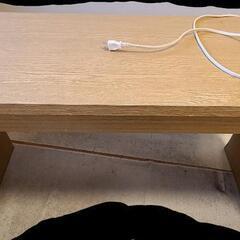 パソコンデスク　コンセント2口付き【無料提供】の画像