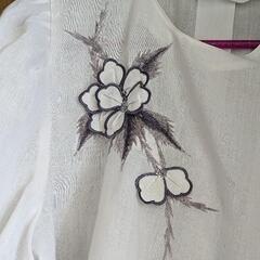 ブラウス   刺繍①　9号の画像