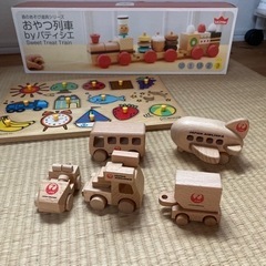 子ども　木のおもちゃセット