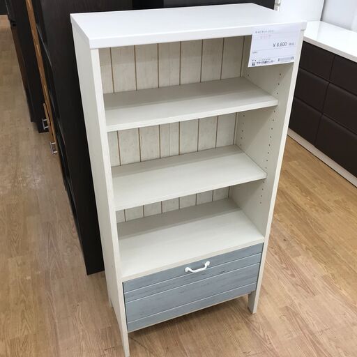 ★ジモティ割あり★ ニトリ キャビネット マリーナ アイボリー H120×W58×D30 クリーニング済み KJ1958