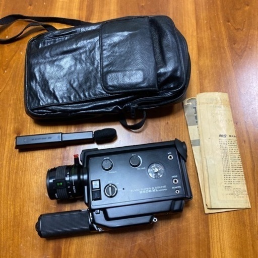 値下げしました‼️】昭和レトロ ELMO/エルモ 8mmカメラ（通電