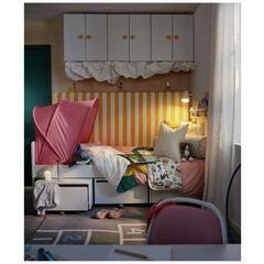 IKEA　ベッドテント　ピンクの画像