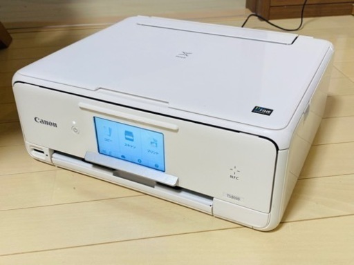キャノン　プリンター　ジャンク扱い　TS8030 スマホ接続モデル　インク新品付き