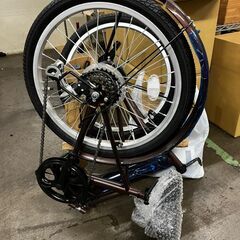 未使用 THREE STONE 折りたたみ自転車 20inchの画像
