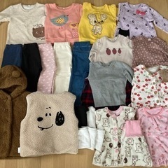 【受け渡し先確定】90＊秋冬　ベビー子供服お譲りします