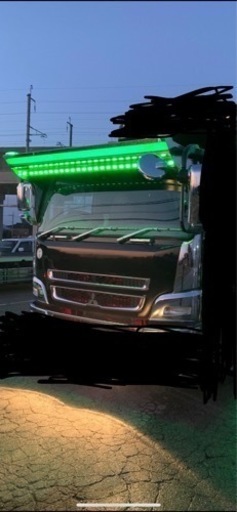 フロントバイザー　トラック　スーパーグレート