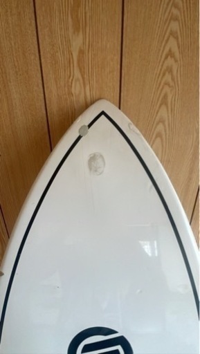 サーフボード　サンタクルーズ　5.8Ft フィン　ニットケースつき