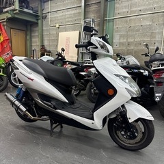 シグナスX SR3型カスタム✨距離薄‼️社外マフラー✨フェンダー...
