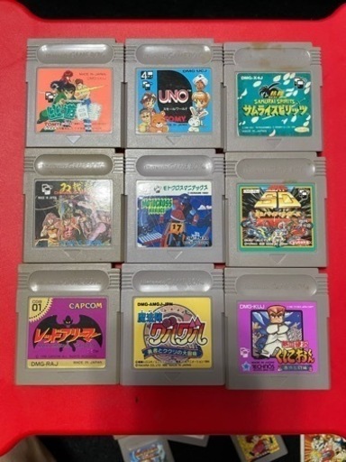 レトロゲームソフト ゲームボーイ 20本 ケース9本分