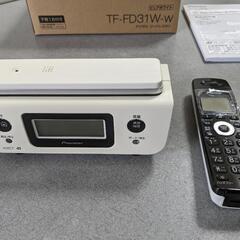 【ジャンク】パイオニア　コードレス電話機　子機付