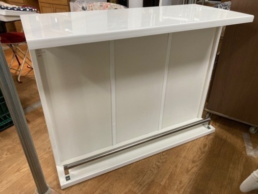 バーカウンター カウンターテーブル 幅120 中古