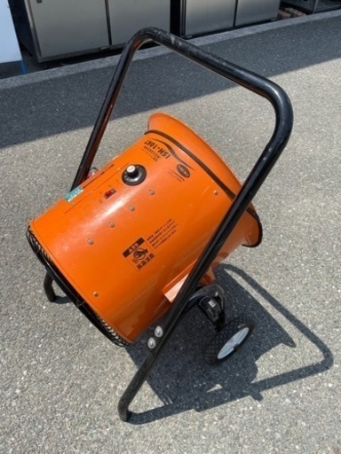 ■中古品 ナカトミ 電気ファンヒーター 循環型温風送風機 ISH-10KT 三相200V 2018年製 動作問題なし■