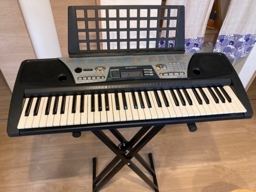 Yamaha電子ピアノ　PSR-175とピアノ台のセット