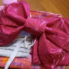 レディース　浴衣　帯リボンsetの画像