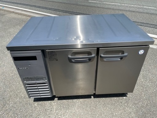 ■中古品 フクシマガリレイ 業務用冷蔵庫 LCW-120RM-F 2021年製 1200ｘ750ｘ800ｍｍ 動作問題なし 台下冷蔵庫■