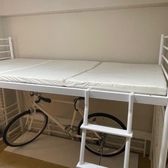 【ロフトベッドとして使える2段ベッド】