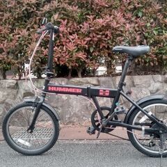 ハマー18インチ折りたたみ自転車