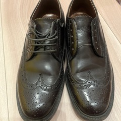 リーガル　メンズ　ウィングチップ　本革の画像