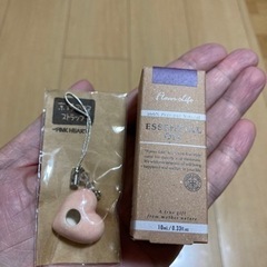 【新品未使用】エッセンシャルオイル 京焼アロマストラップ　セット