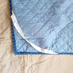 正方形　こたつ布団カバー　190×190cm　刺し子　キルティング　敷きパッドの画像