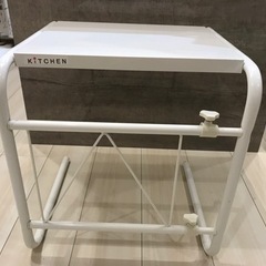 ニトリ　伸縮レンジ上ラック　無料の画像