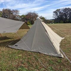 フィールドア　FIELDOOR　テント&タープ　セットの画像