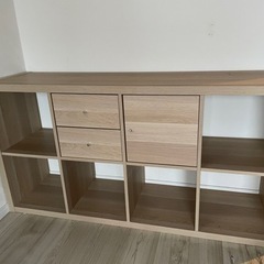 IKEA カラックス　インサート扉、インサート2段引き出し付き