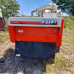 クボタ 18馬力 2条刈 コンバイン R218S G. 318時間ヤンマー 袋取 2条