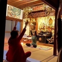 お寺でヨガ🌙✨次回は、2025年、6/14（土）です。明法寺#東住吉区の画像