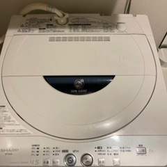 決定しました。洗濯機シャープ　5月28日確実取りに来てくださる方...